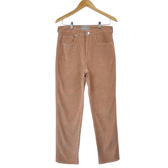 Everlane Baby Cord The Cheeky Straight Regular Corduroy Pants Petal Pink Size 30 - Picture 2 of 16
